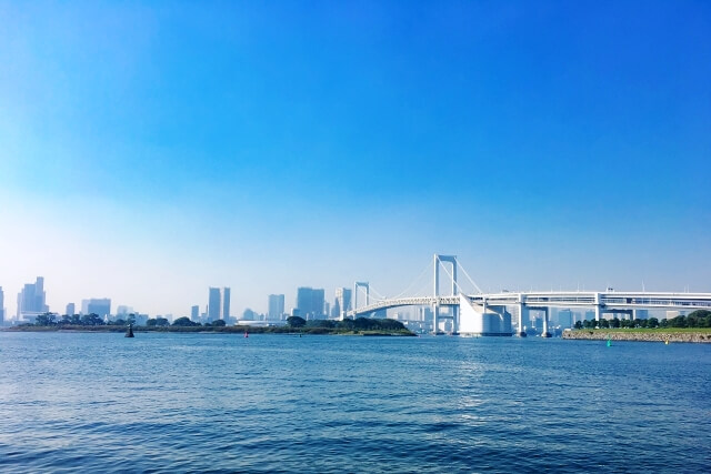 東京湾レインボーブリッジ